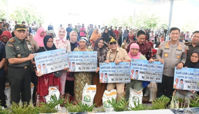 Pemprov Kalteng Salurkan 205 Ribu Bantuan Pangan Jelang Idulfitri