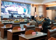 DPRD Barito Utara Gelar Paripurna Penyampaian LKPj Bupati 2025