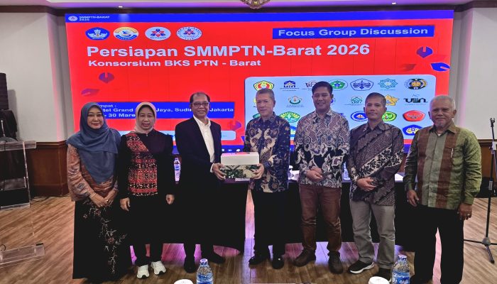 Rektor UPR Ikuti FGD SMMPTN-Barat Bahas Seleksi 2026
