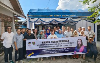 Reses Perorangan DPRD Kalteng Serap Keluhan Banjir Jalan Taurus