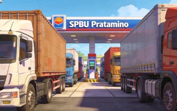 Harga Solar Industri Melonjak Sebabkan Antrean SPBU Mengular 