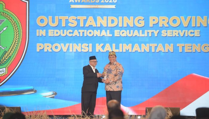 Digitalisasi Pendidikan Kalteng Menorehkan Penghargaan Nasional Bergengsi 2026