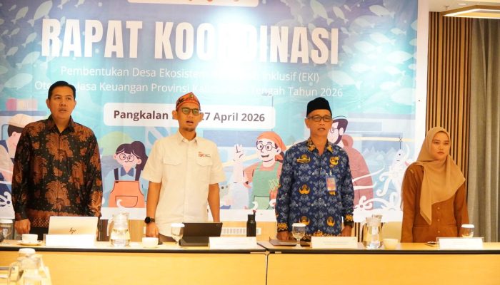 OJK Kalteng Siapkan Desa Tanjung Putri Jadi Model EKI