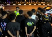 Polisi Intensifkan Razia Malam, 14 Motor Diduga Terlibat Balap Liar Diamankan