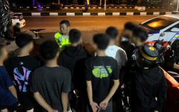 Polisi Intensifkan Razia Malam, 14 Motor Diduga Terlibat Balap Liar Diamankan