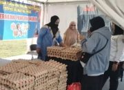 Stand Dinas TPHP Kalteng Jadi Primadona di Kalteng Expo 2026, Gerakan Pangan Murah Disambut Antusias