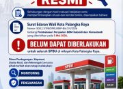 Pemkot Palangka Raya Tunda Pembatasan Penjualan BBM Seluruh SPBU