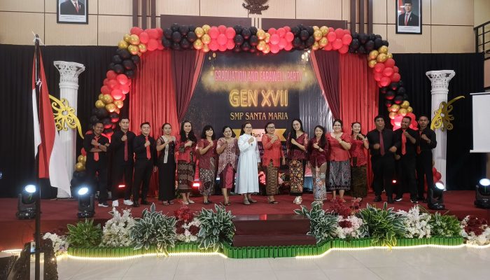 SMPK Santa Maria Gelar Perpisahan, 58 Siswa Resmi Lulus