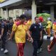Kapolda Kalteng Gelar Jalan Sehat Bersama Insan Pers