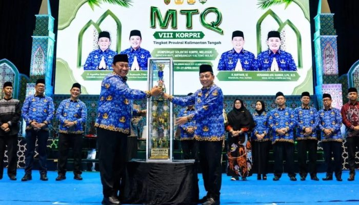 Wagub Buka MTQ VIII KORPRI Kalteng, Dorong ASN Berintegritas dan Berakhlak Mulia