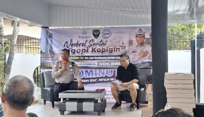 Kasatlantas Palangka Raya Gandeng Komunitas Cegah Balap Liar Sejak Dini