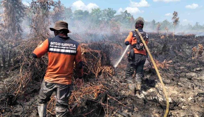 Puncak Kemarau, BPB-PK Kalteng Intensifkan Patroli Udara dan Darat Cegah Karhutla