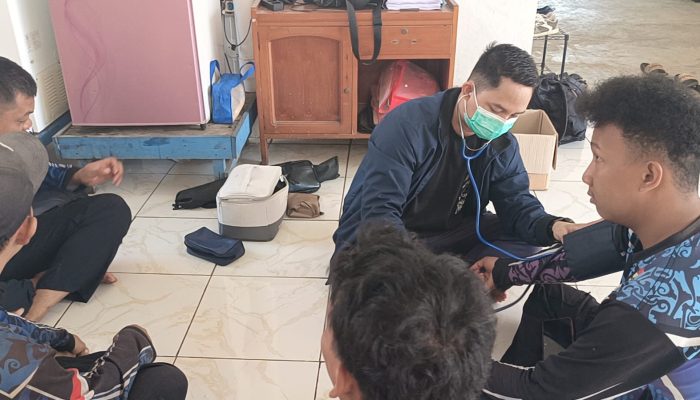 Dishut Kalteng Pastikan Kondisi Personel Damkarhutla Tetap Prima