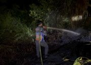Tim Gabungan Berhasil Kendalikan Karhutla Lahan Gambut di Baung Bango