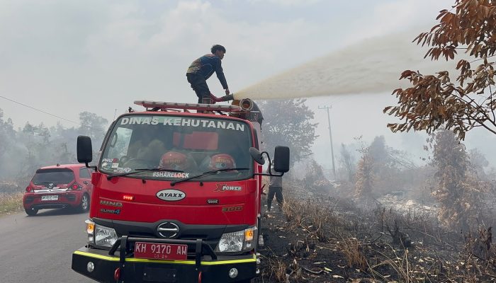 Karhutla Bukit Liti Padam, Tim Gabungan Berjuang di Gambut