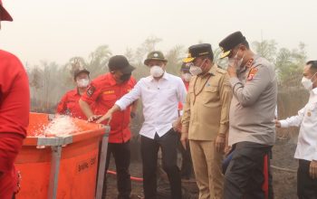 Sumber Air Jadi Tantangan Penanganan Karhutla di Kalteng
