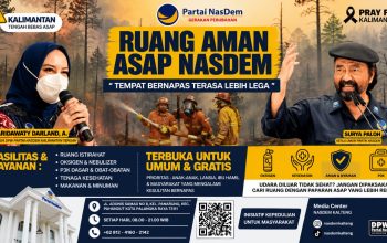 Faridawaty Buka Ruang Aman Asap NasDem bagi Warga Terdampak