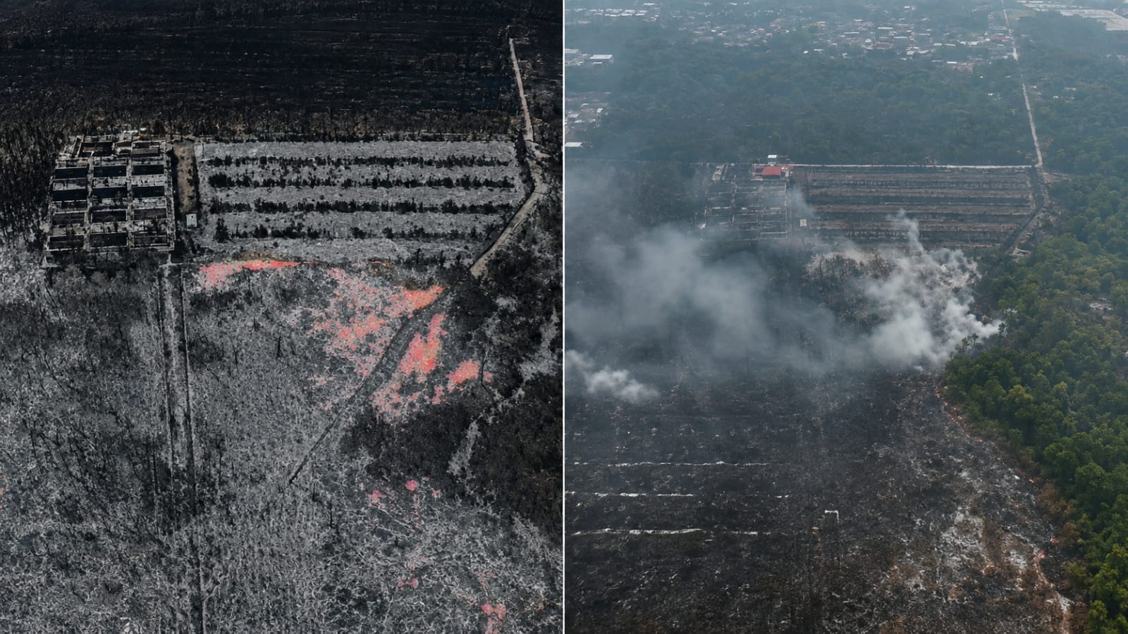 FOTO Ist.: Hasil Drone Thermal merupakan hasil kerja sama UPR melalui UPA Pengelolaan Lahan Gambut (PLG)-CIMTROP dengan BNF.