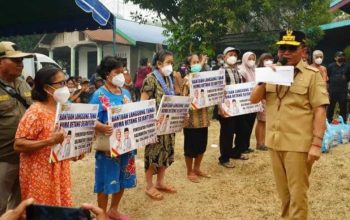 Gubernur Agustiar Sabran Pastikan Bantuan Karhutla Tepat Sasaran