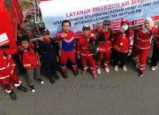 PMI Barsel Salurkan 124 Ribu Liter Air Bersih Warga