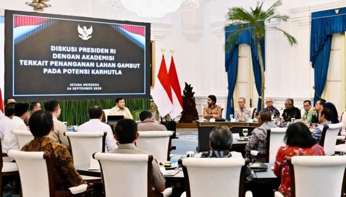 Presiden Libatkan Akademisi UPR Susun Tata Kelola Gambut
