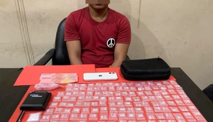 135 Paket Diduga Shabu Terungkap di Tumbang Rungan, Satu Pria Diamankan