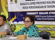 Faridawaty Dukung Transparansi Pengelolaan Dana Karhutla Palangka Raya