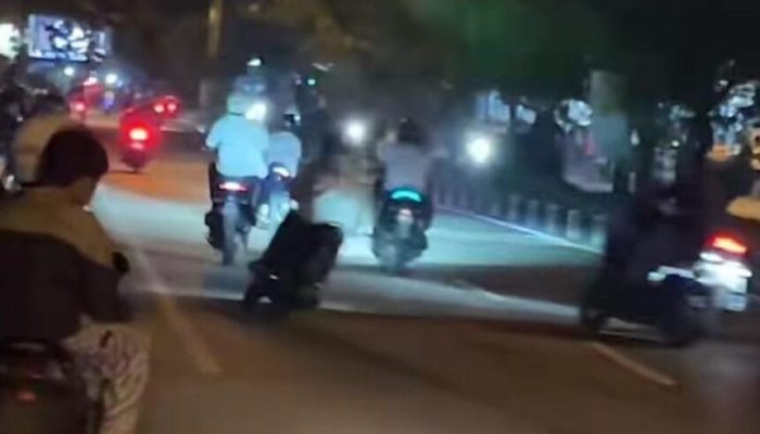 Balapan Liar di Jalan RTA Milono Palangka Raya Berujung Keributan, Warga Minta Penindakan Tegas