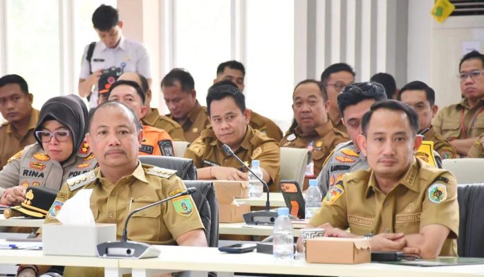 Bupati Barsel Hadiri Rakor Penanganan Karhutla Bersama BNPB Nasional