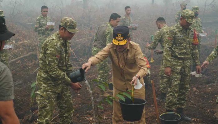 Penanaman Pohon Perkuat Komitmen Jaga Hutan Kalimantan Tengah