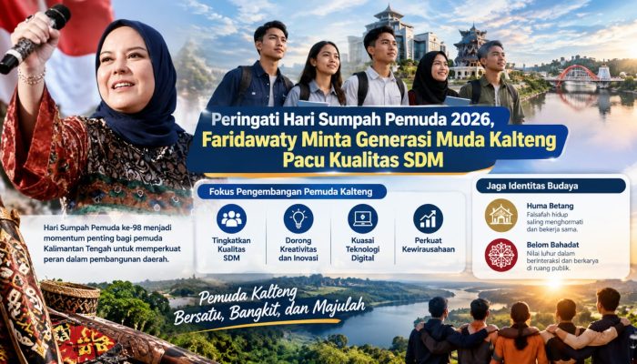 Faridawaty Ajak Pemuda Kalteng Tingkatkan Kualitas SDM11